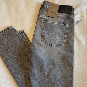 Pacsun Bryce Stacked Skinny Jeans Stretch Gray